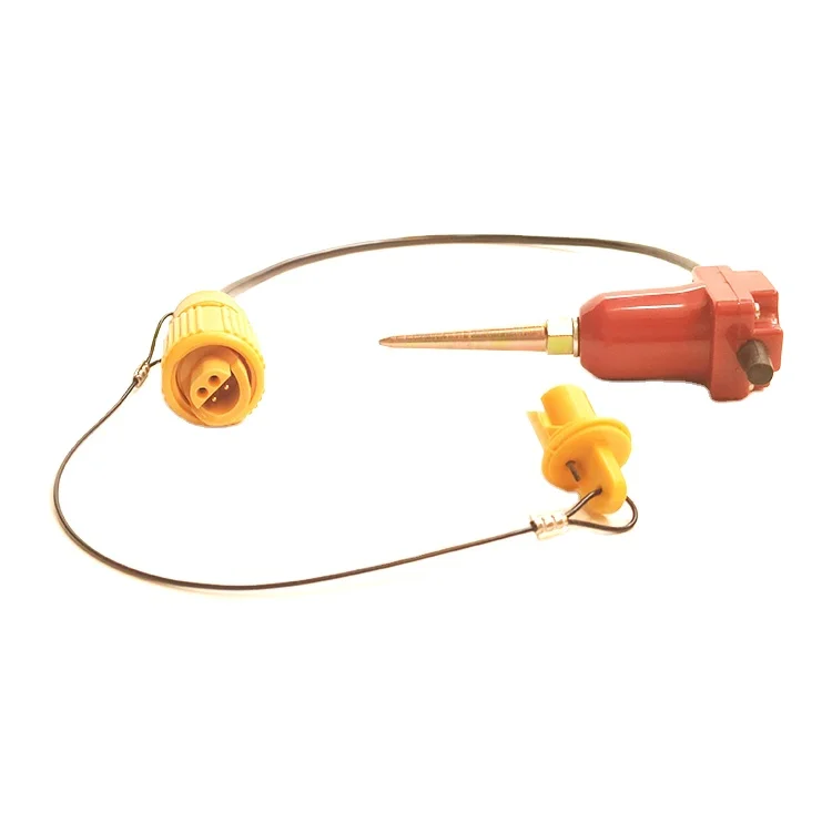 Vertical SM4 Geophone 14Hz in Land Geophone case with Amphib-IV Connector 14 Hz Geofone Seismic Detector in stock