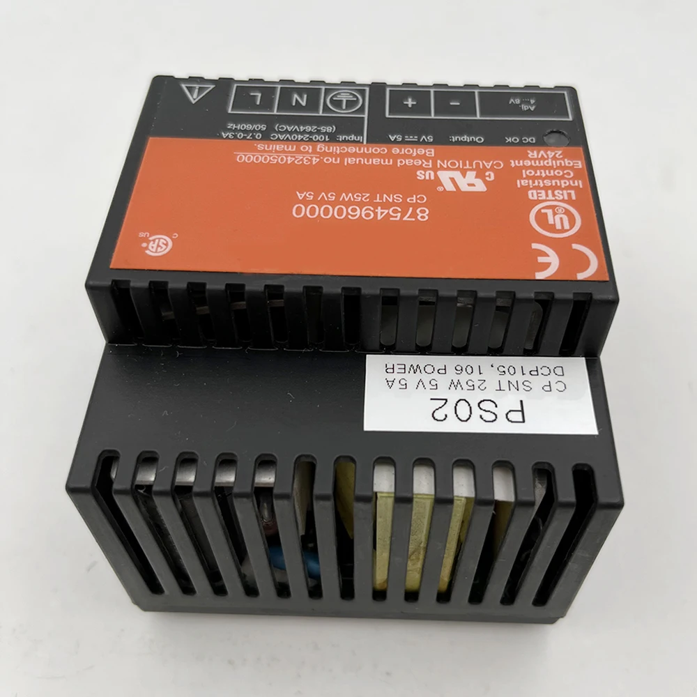 8754960000 For Weidmuller Power Supply CP SNT 25W 5V 5A