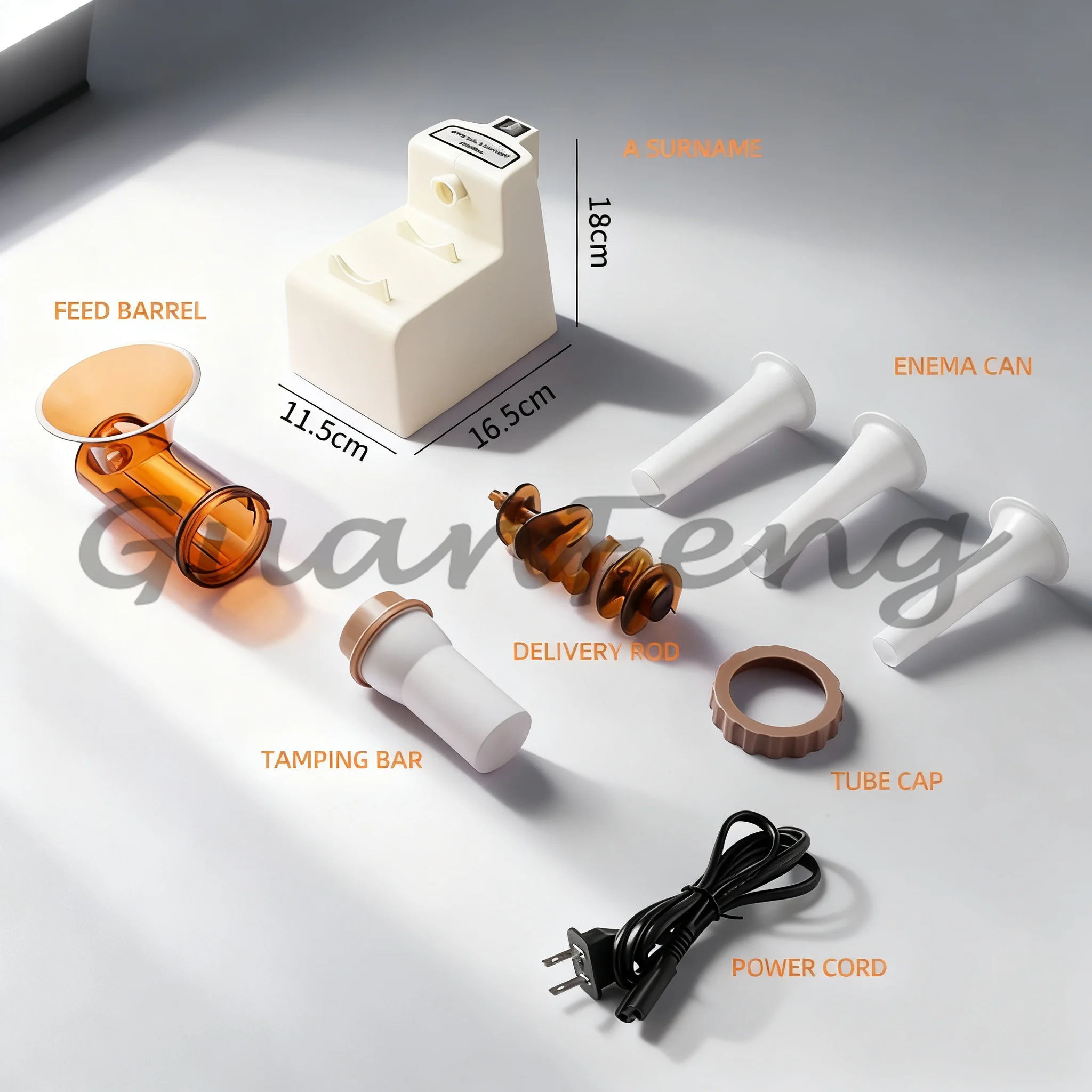 Electric Household Meat Grinder, Fully Automatic Sausage Stuffer for Kitchen Sausage Filling