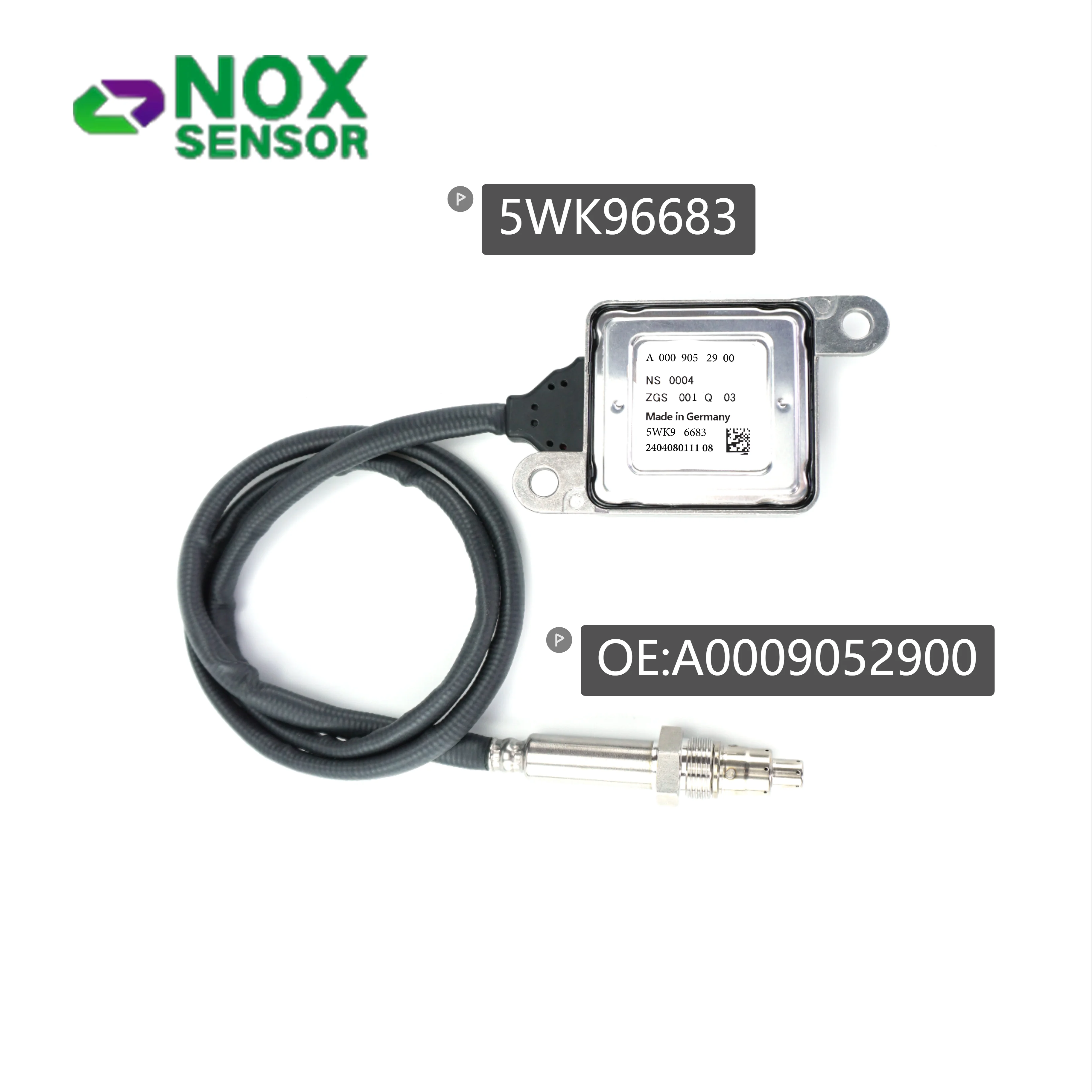 A0009052900 NOx Sensor 5WK96683 Nitrogen Oxide NOx Sensor 12V For Mercedes-Benz W221 ML320 ML350 S350 GL350