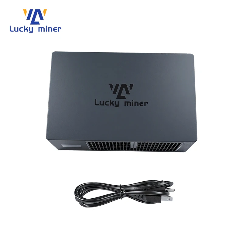 Новый Lucky Miner LV08 4,2TH/s Asic Chip Silent Bitcoin Solo Mini Miner Поддержка SHA256 BTC BCH BSV DGB монеты