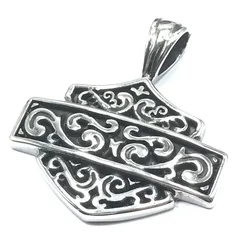 Men's Rock Punk Street Hip Hop Stainless Steel Pendant