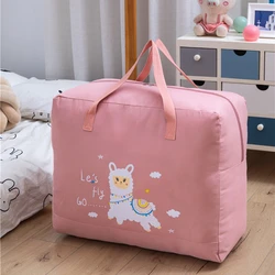 Kindergarten Quilt Storage Bag Cute Home Children Loaded Luggage Moving Packing Bag Portable Clothing Organization Bag