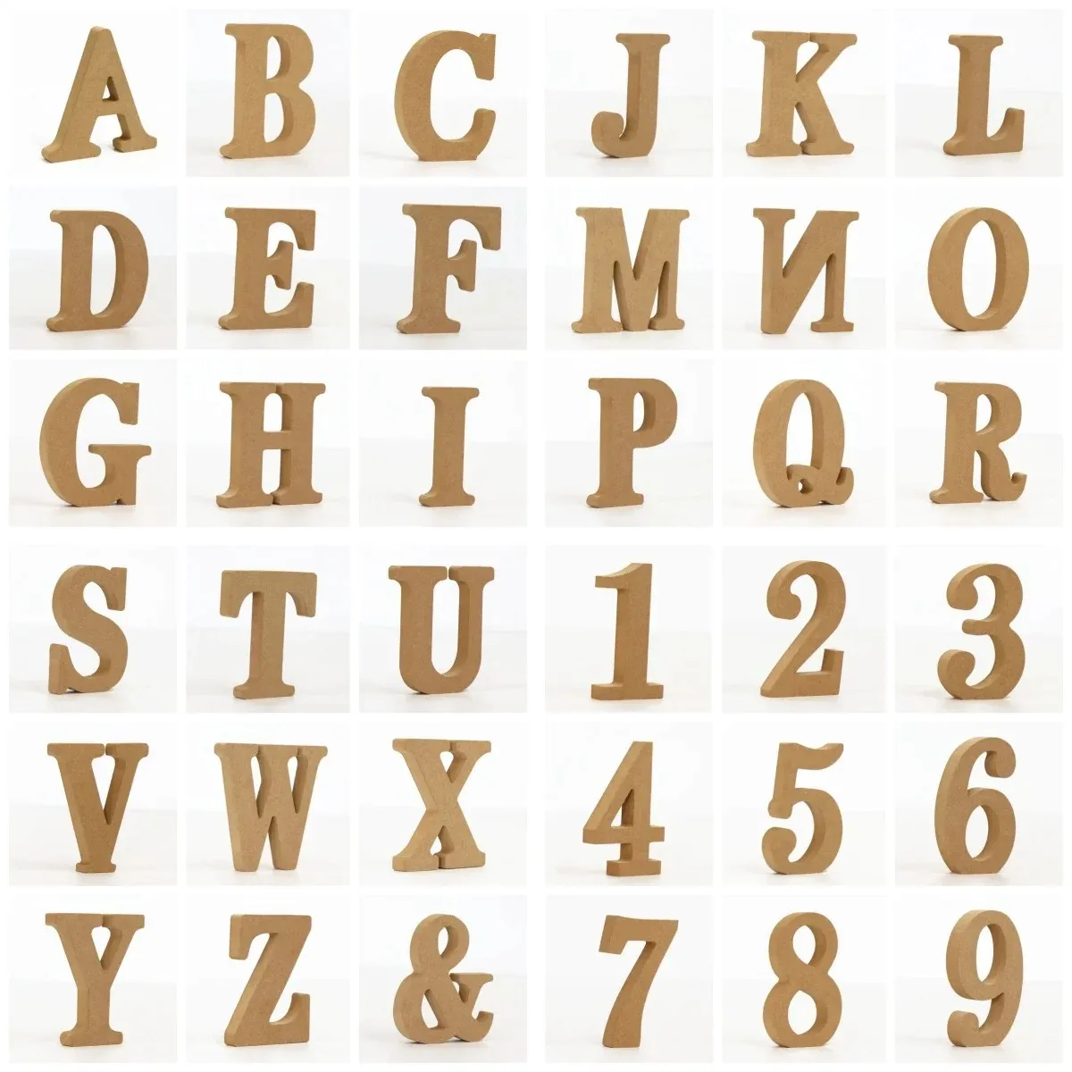 collocation diy wooden alphabet letter personalised ornament name design for wedding birthday party home decoration craft gift