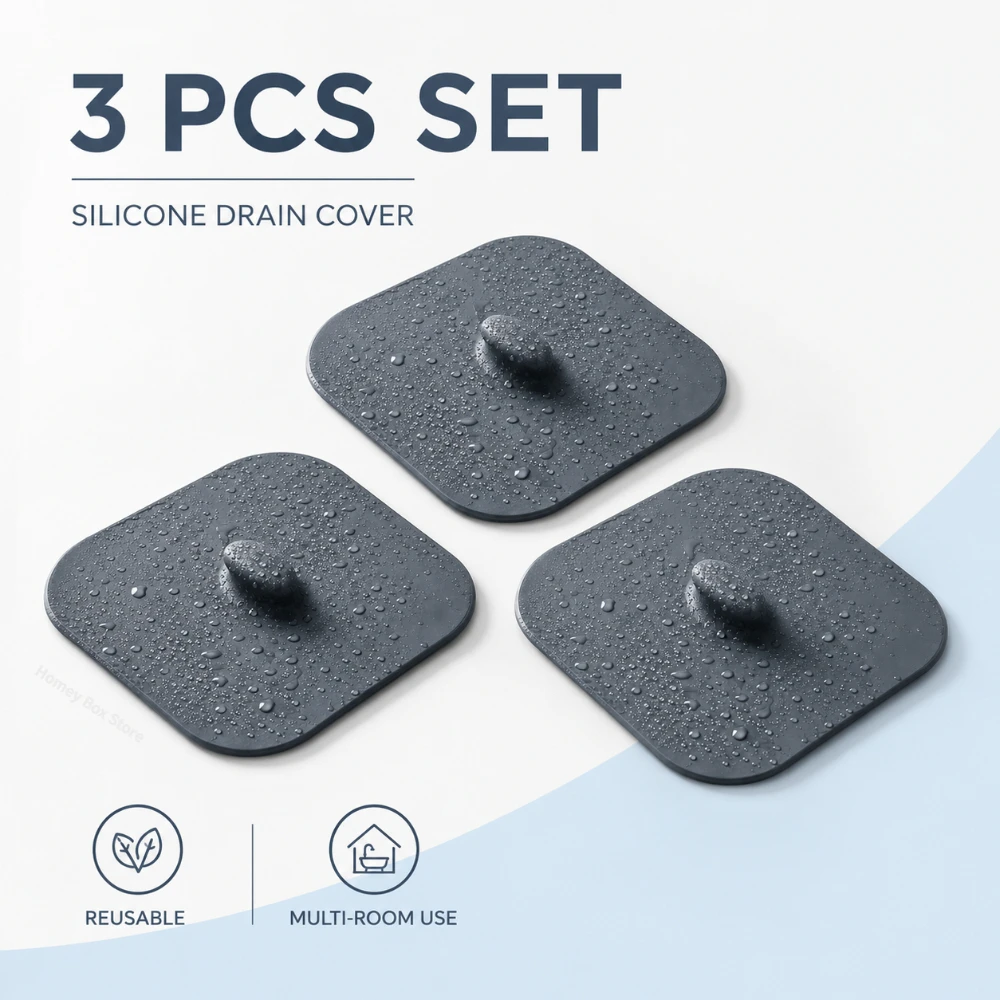 1/3pcs Silicone Anti-odor Floo - Home Bathroom Gadgets recension och pris