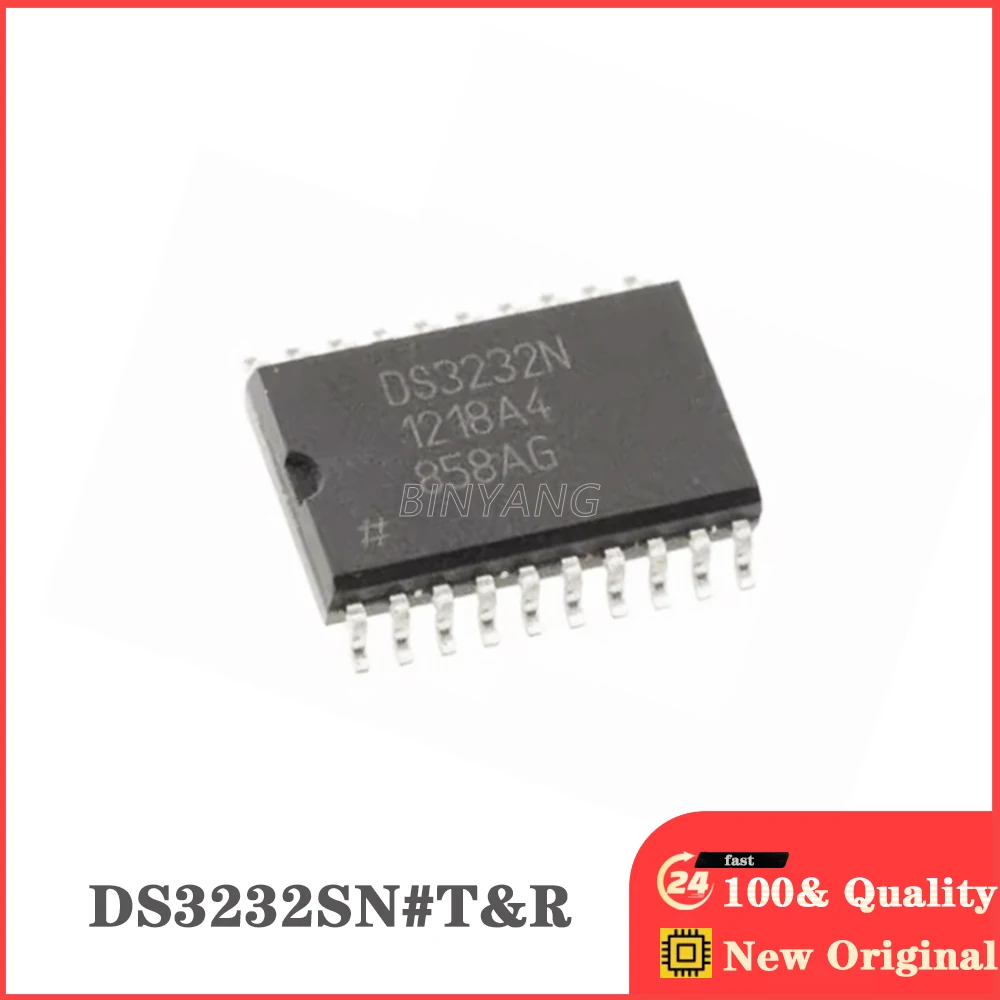 (5piece) 100%  DS3232SN#T&R  DS3232S  SOP-20  New Original Stock IC Electronic Components