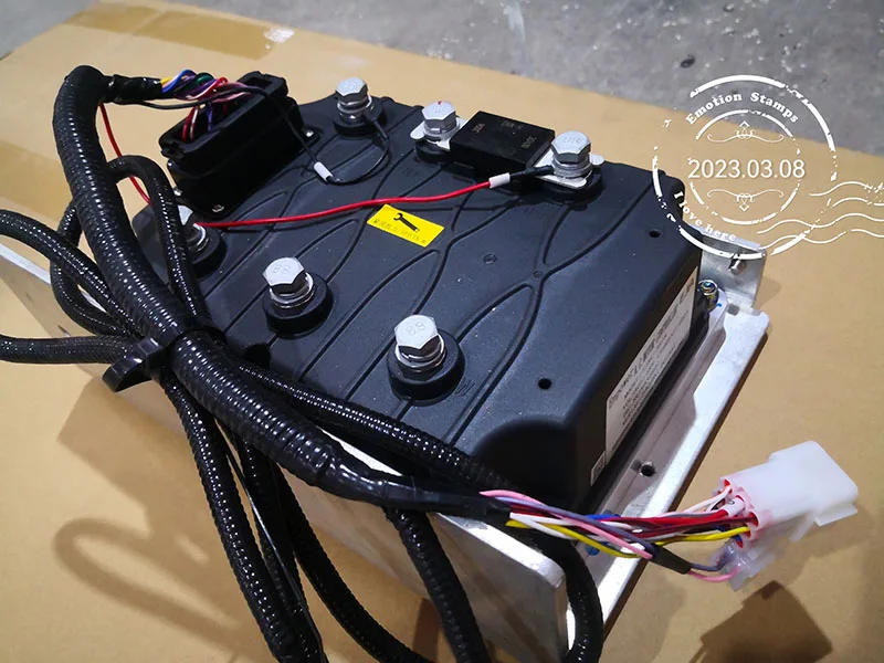 Enpower MC3818 controller per auto EV US Moke abbinato al popolare motore a corrente alternata e carrello da golf Marshell gareggia a Curtis