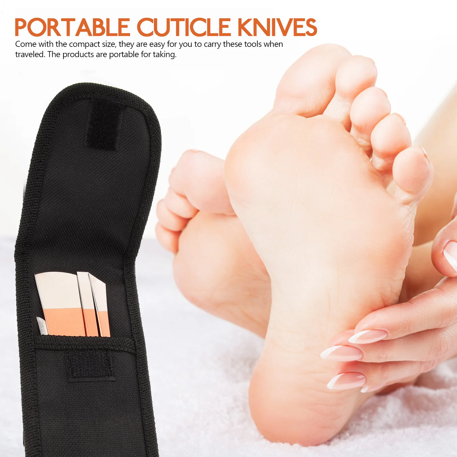 

1 комплект инструментов для педикюра, нержавеющая сталь, розовое золото, прочный портативный нож для вросших ногтей, набор для ухода за ногами, профессиональный дорожный нож