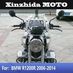 Windscreen For BMW R1200R R1200 1200 R 2006-2014 Motorcycle Windshield Wind Deflectors 2007 2008 2009 2010 2011 2012 2013 Gray
