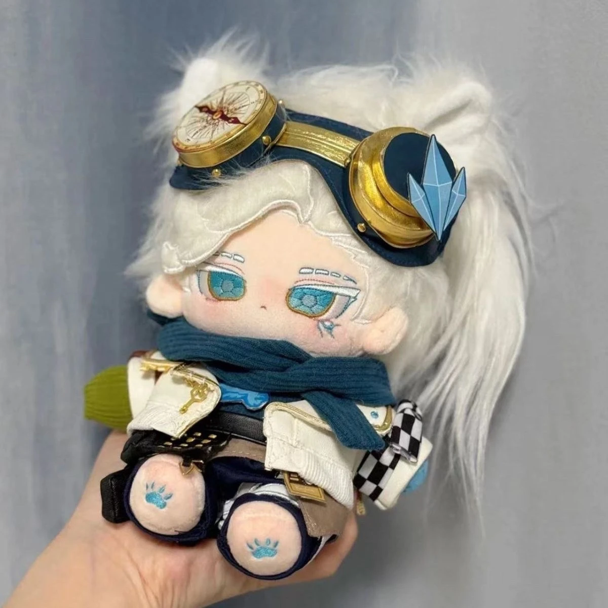 Anime Game Identity Ⅴ Martha Behamfil Coordinator Cosplay Cotton Doll Furry Naked BabyCartoon Maumet Felt Costume Change Figures