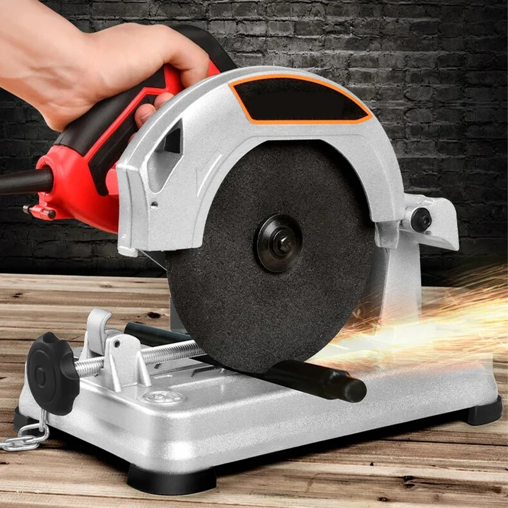 

Mini Electric Saw Table Cutting Machine 0-45 Degrees Table Saw Cut Off Saw Machine Small Cutter for Cutting Metal Wood Plastic