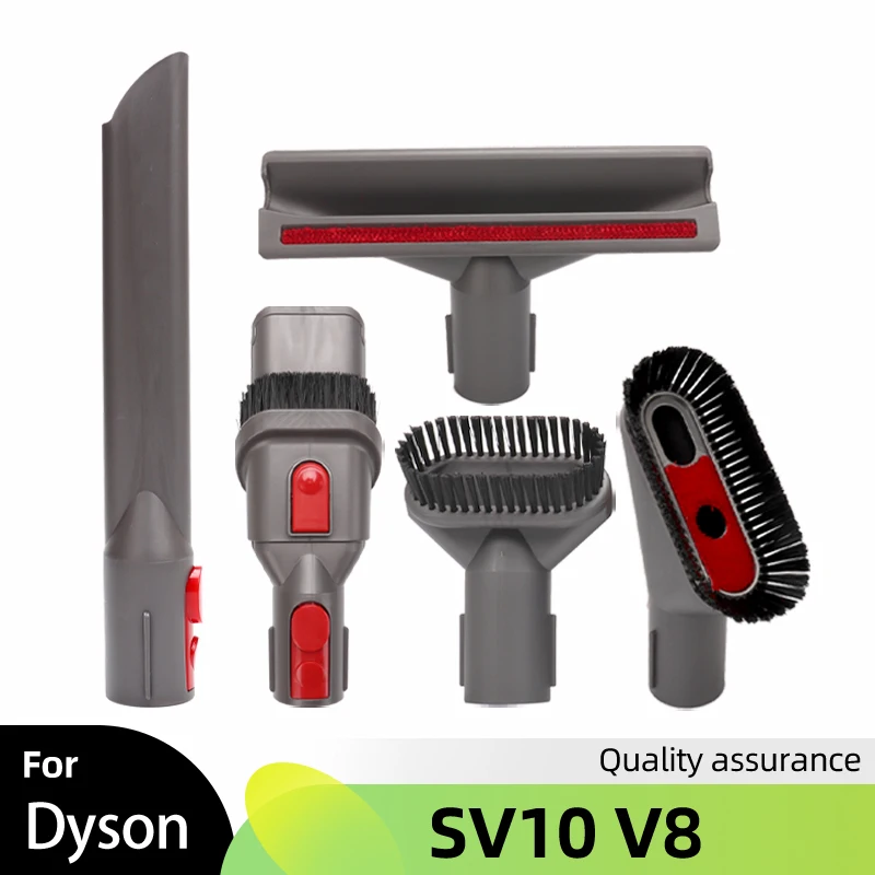 Stubborn dirt brush / Mini Soft Dust brush Combination / Mattress / Crevice Tool Spare Parts for Dyson SV10 V8 Vacuums