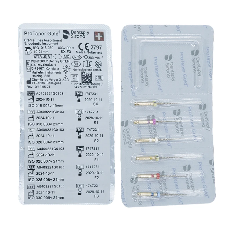 

1PK Dental Pro/Taper Next Rotary Instrument Heat Activation Flexible Engine Files For Root Canal Dentist Tool Dentistry Material