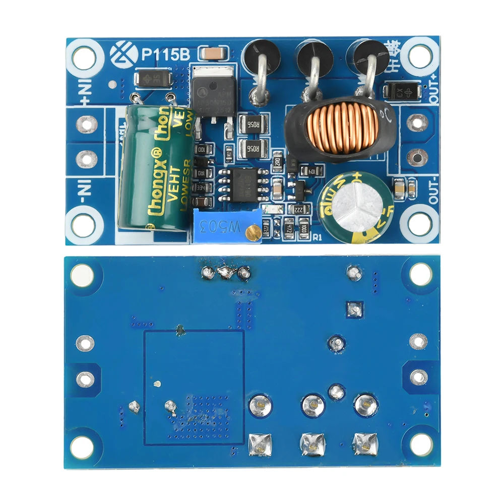 DC-DC Buck Converter 10-110V To 5V 9V 12V 24V 5A Wide Voltage Input With TVS Short And Over Temperature Protection Power Module