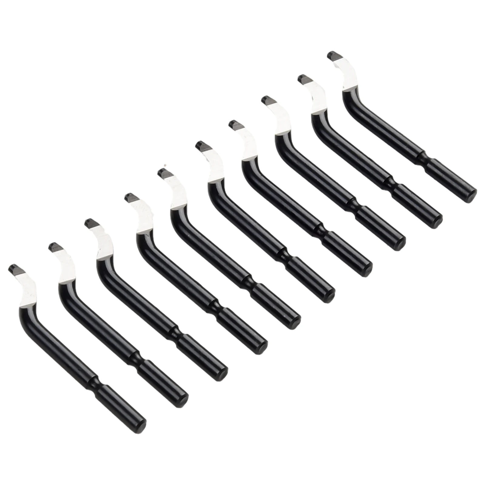 10PCS Edge Cutter Blades Trimming Tool  BK1010 Deburring Handle Reamer Trimming Burr Scraper Chamfer Edge Removal Hand Tools