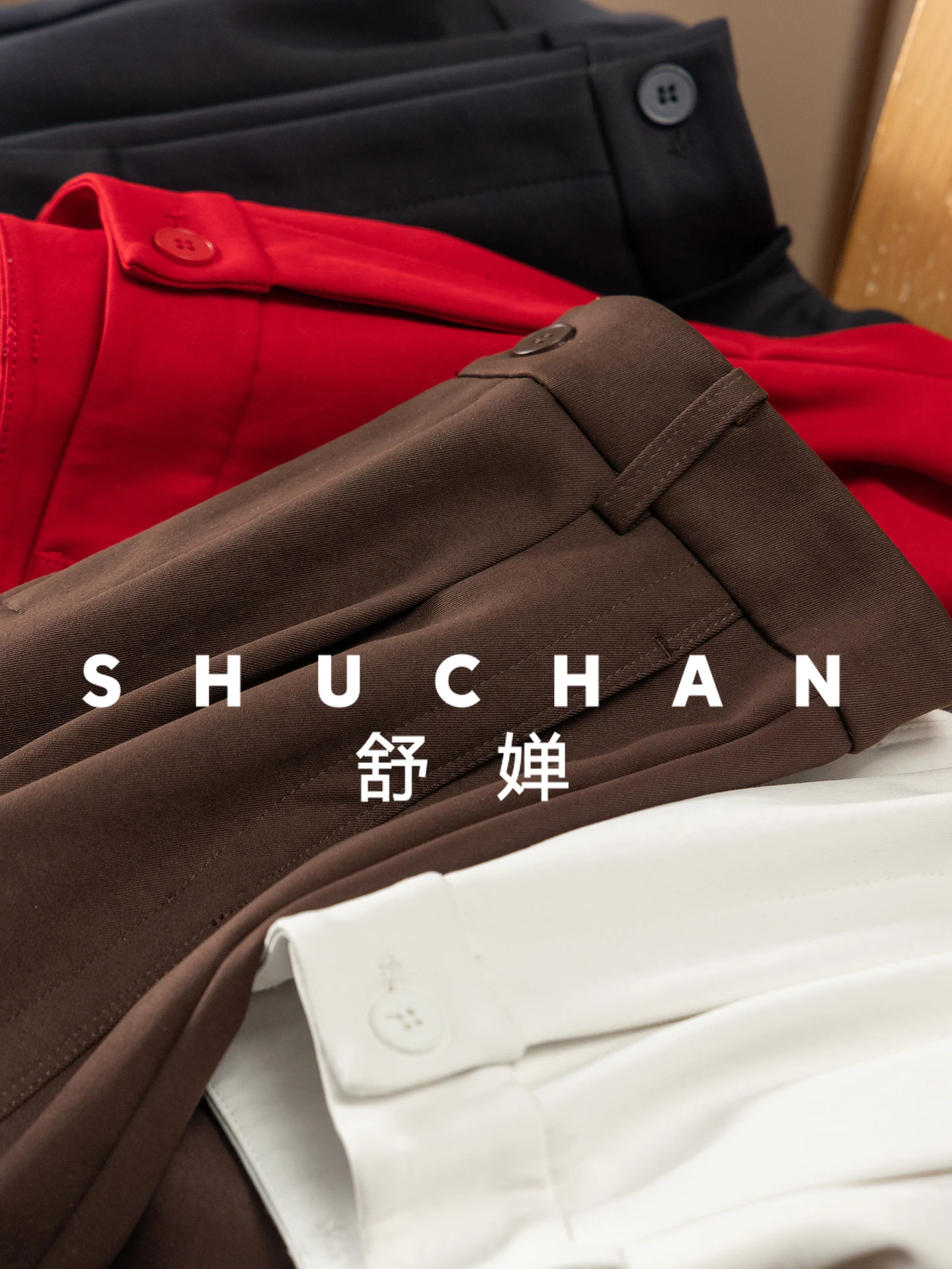 عالية الجودة مطوي عالية الخصر واسعة الساق الموز السراويل النساء 86E1 بنطال ذو قصة أرجل واسعة النساء Pantalones Mujer