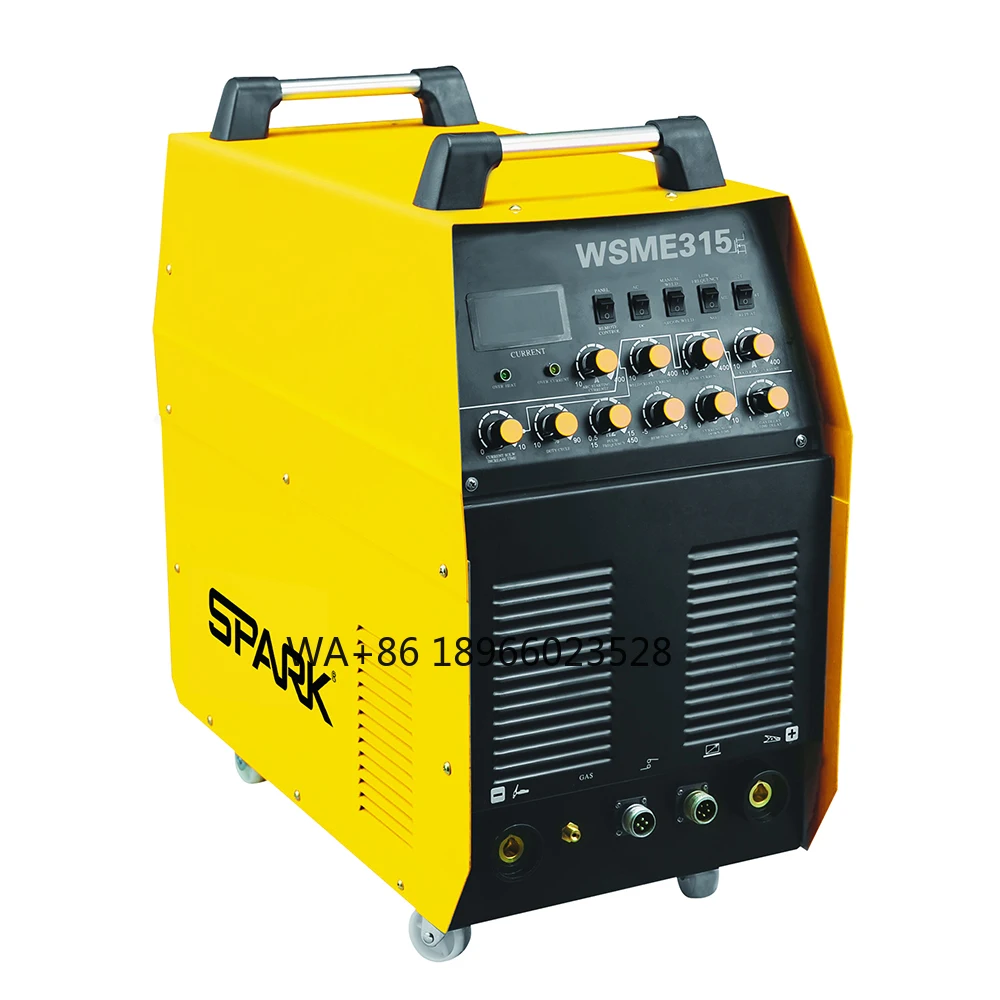 High quality tig/mma 250 amps wsme-315 ac/dc inverter pulse welder tig mma mig mag welder