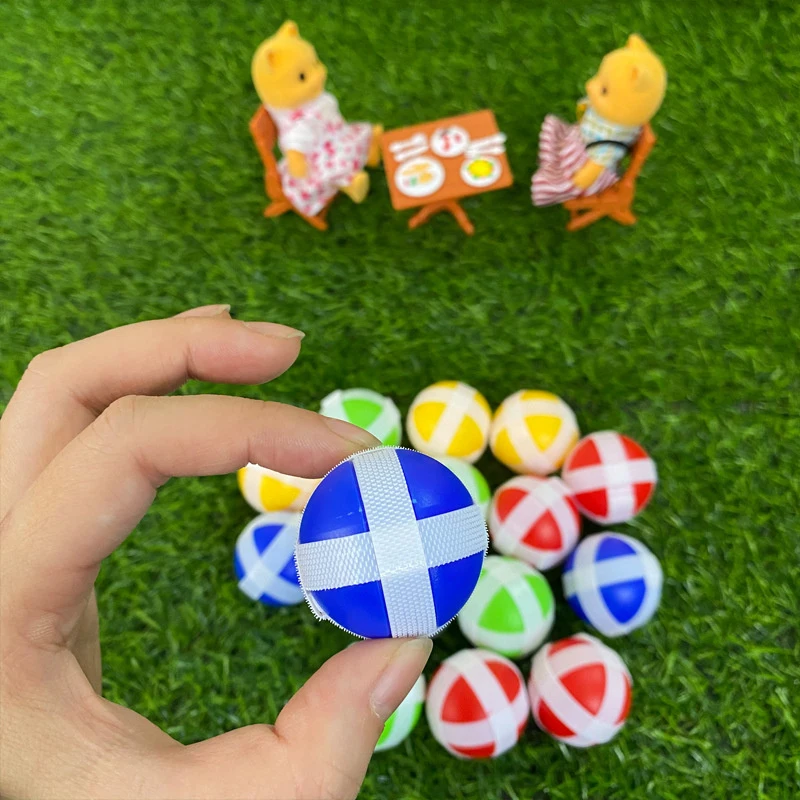 10pcs Children's Dart Board Sticky Ball Throwing Toys Catapult Ball Accessories Hook Sticky Target 3.4 Sticky Ball