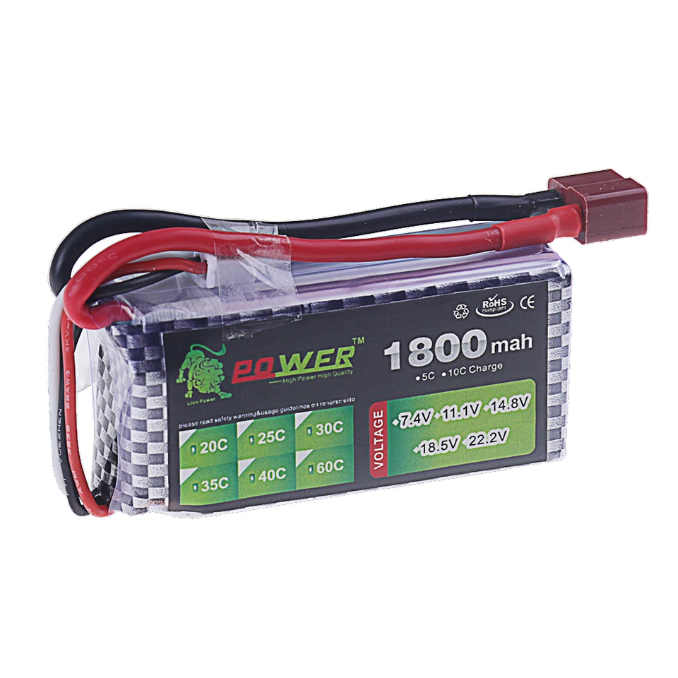 OVONIC 2s Lipo Batterij 5200mAh 7.4V 50C met Dean Stijl T Connector voor RC Auto Boot Truck Buggy Bijbehorende Team Hobby OVONIC 2s Lipo Batterij 5200mAh 7.4V 50C met Dean Stijl T Connector voor RC Auto Boot Truck Buggy Bijbehorende Team Hobby