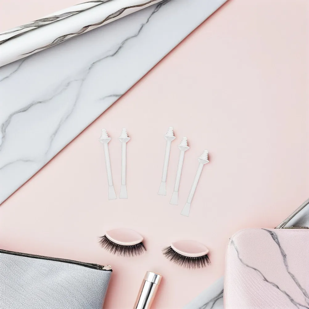 100Pcs Nose Wax Sticks Dual Ended Wax Applicator for Nasal Ear Eyebrow Hair Removal Skin Friendly Lightweight Spiral Design