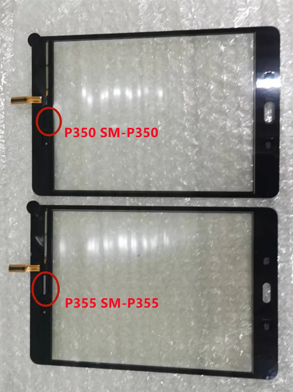 New For Samsung Galaxy Tab A 8.0 P350 P355 SM-P350 SM-P355 Touch Screen Digitizer LCD Outer Glass Sensor Screen 100% Tested