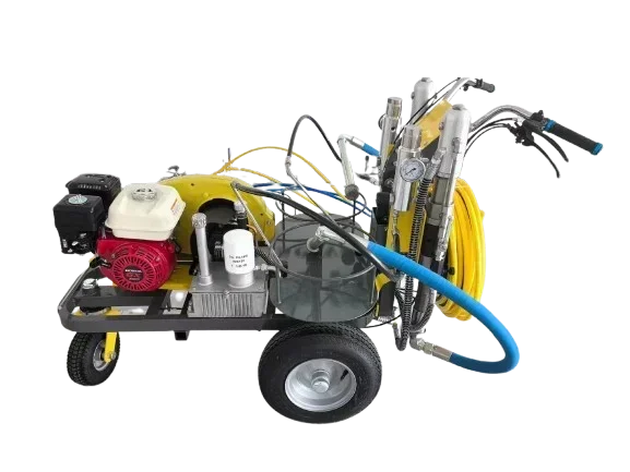 Engine-Powered Road Line Marking Machine for Construction and Road Works Road Marking Industry Equipment