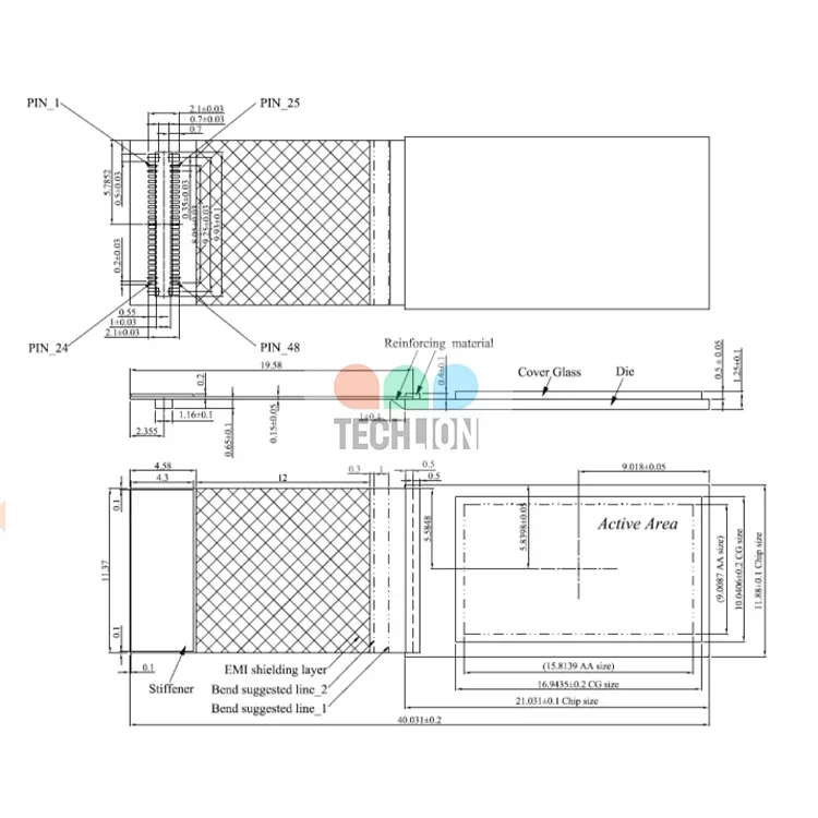 Oled Display Module 0.71