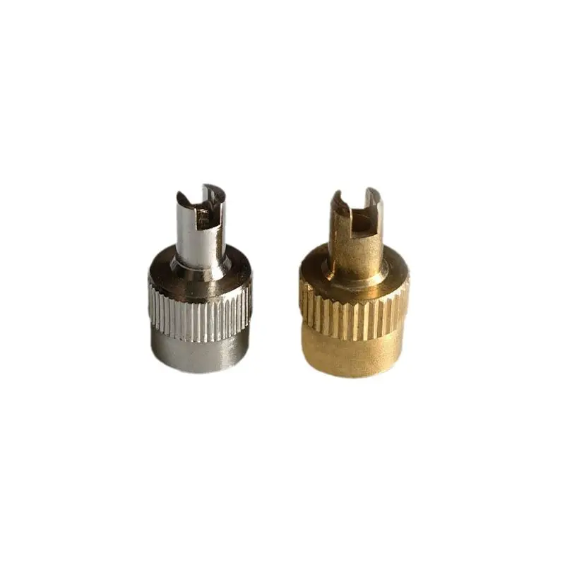 Picture 3: Car Bicycle Tire Copper Valve Cap Wrench