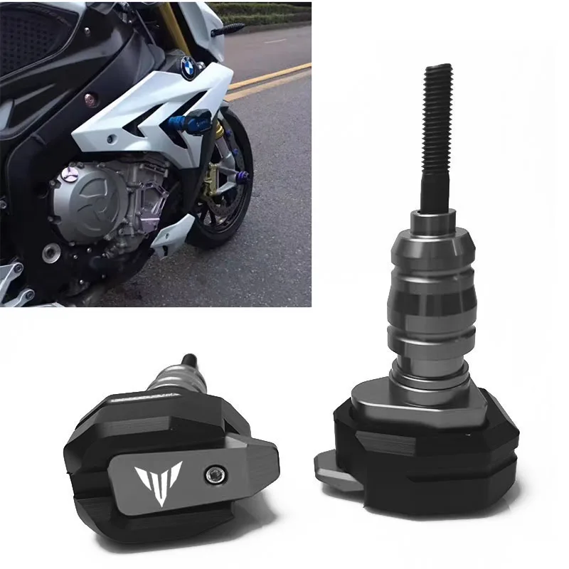 Para tracer MT-09 mt09 mt03 mt 03 motocicleta caindo proteção quadro slider carenagem guarda crash pad protector