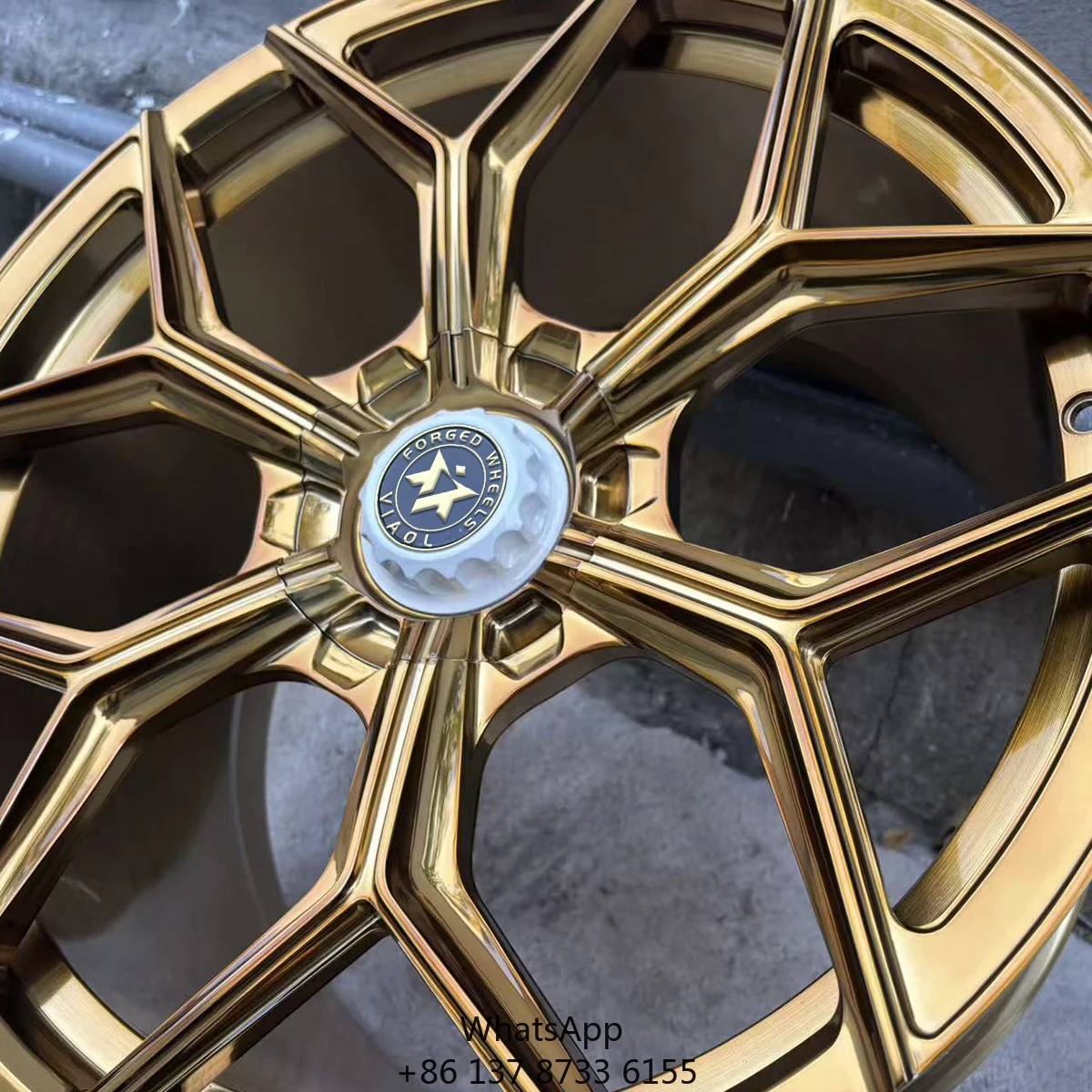 New Polishing Gold 17-24inch 40mm 5x120/5x114.3/5*112 Compatible Passenger Cars Rims Model Y Model 3 M2 M3 F82