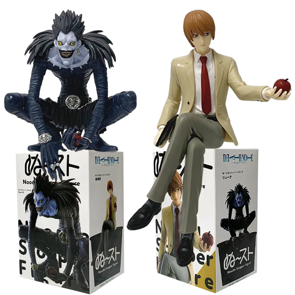 16CM Anime DEATH NOTE RYagami Light Noodle Stopper Figur Modell Desktop-Dekoration Hobby-Sammlerstück Weihnachts- und Geburtstagsgeschenk