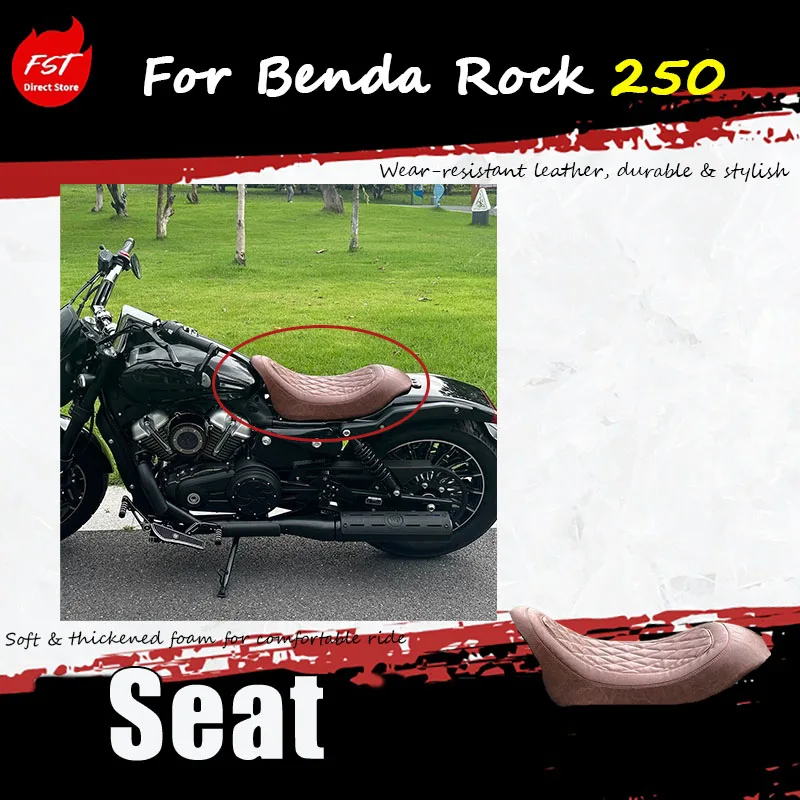 

For Benda Rock 250, special modification accessories for retro seats, with seamless installation of seat cushions