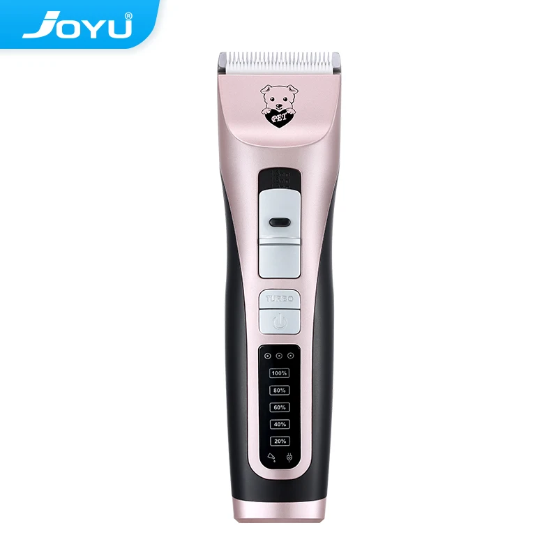 

Professional Dog Hair Trimmer Rechargeable Pet Cat Grooming Clipper Shaver Low-noise Electric Cutters Haircut Machine JOYU