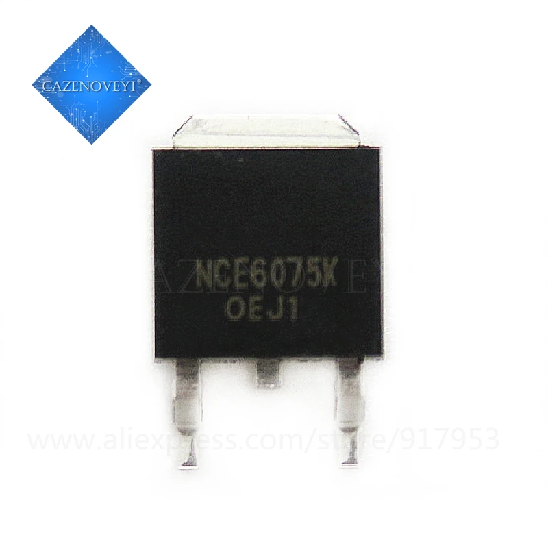 10pcs/lot NCE0130KA NCE0130 NCE6075K NCE6075 TO-252 In Stock