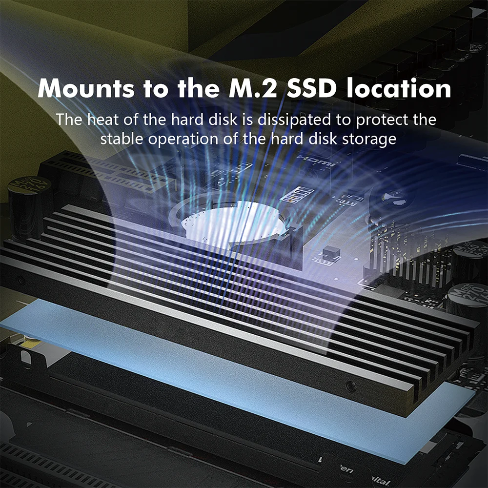 8mm Tam Alüminyum M.2 SSD Soğu - M2 Heatsink Cooler incelemesi ve fiyatı
