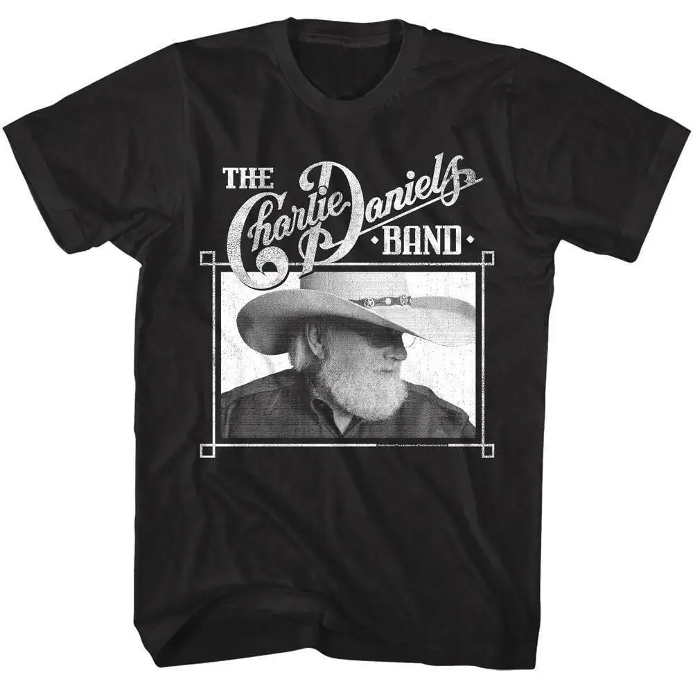 Charlie Daniels Band Cowboy Profile Men's T Shirt