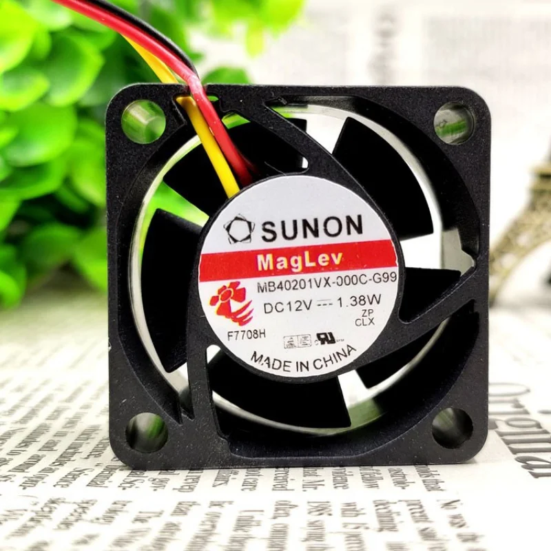 000C MB40201VX-000C-G99พัดลมทำความเย็นขนาดเล็ก12V 1.38W 4ซม. G99