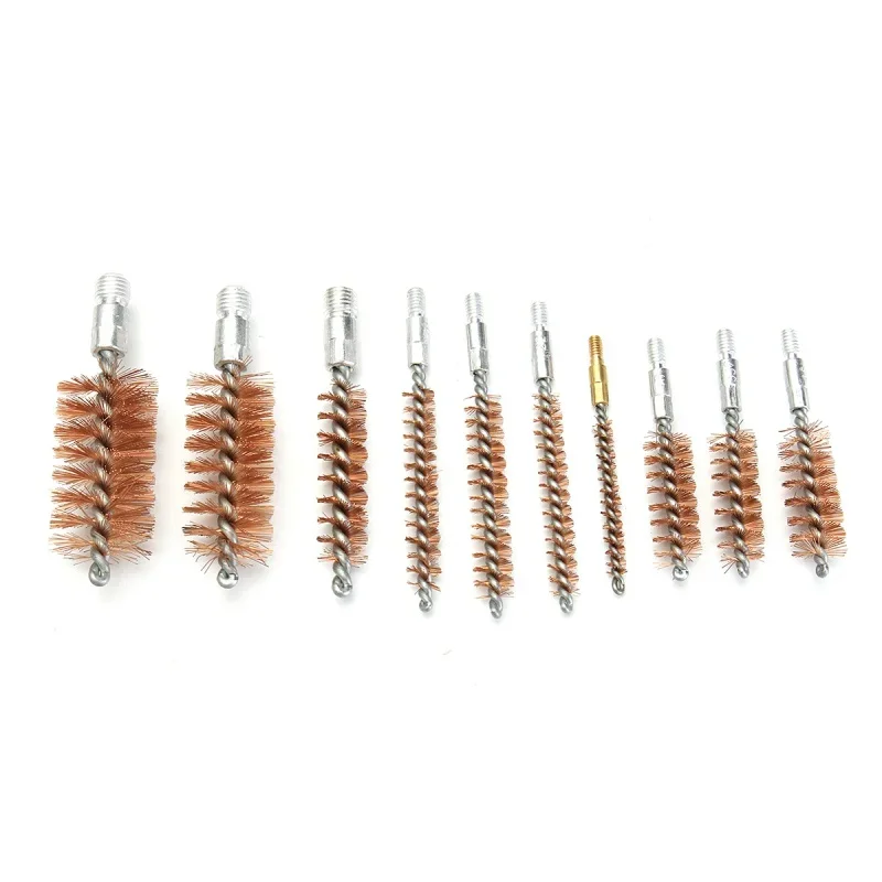 106PcUniversal 소총 총 청소 도구 키트 권총 산탄 총 총기 클리너 권총 막대 추천 걸레 브러쉬 액세서리 운반 케이스