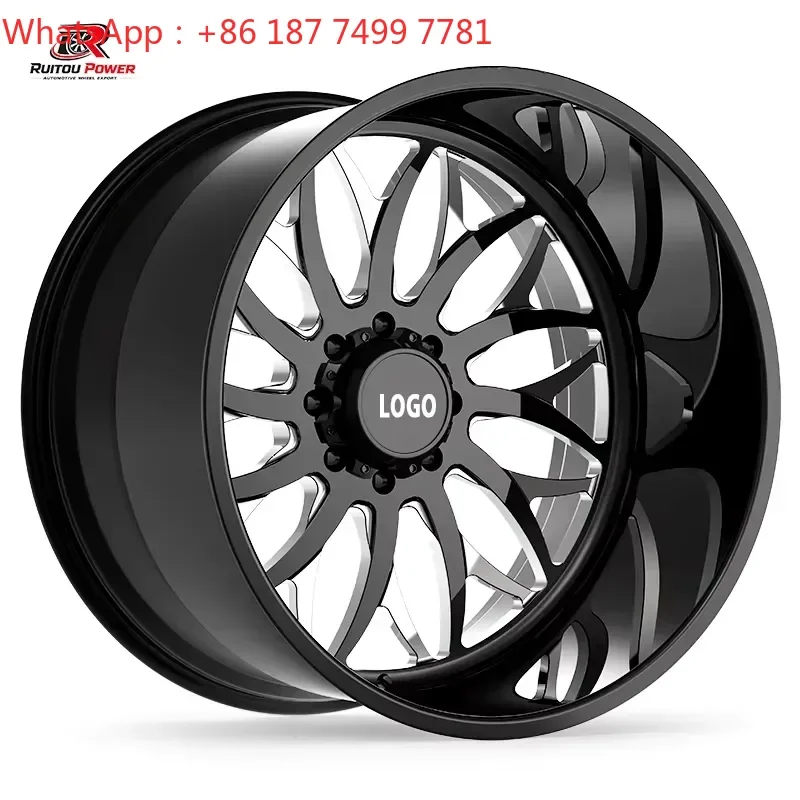 Custom 1 Piece Deep Dish Mesh Design Off-Road Forged Wheels Rims for Truck F150 F250 Pickup 22x10/12/14 26x10/12/14/16
