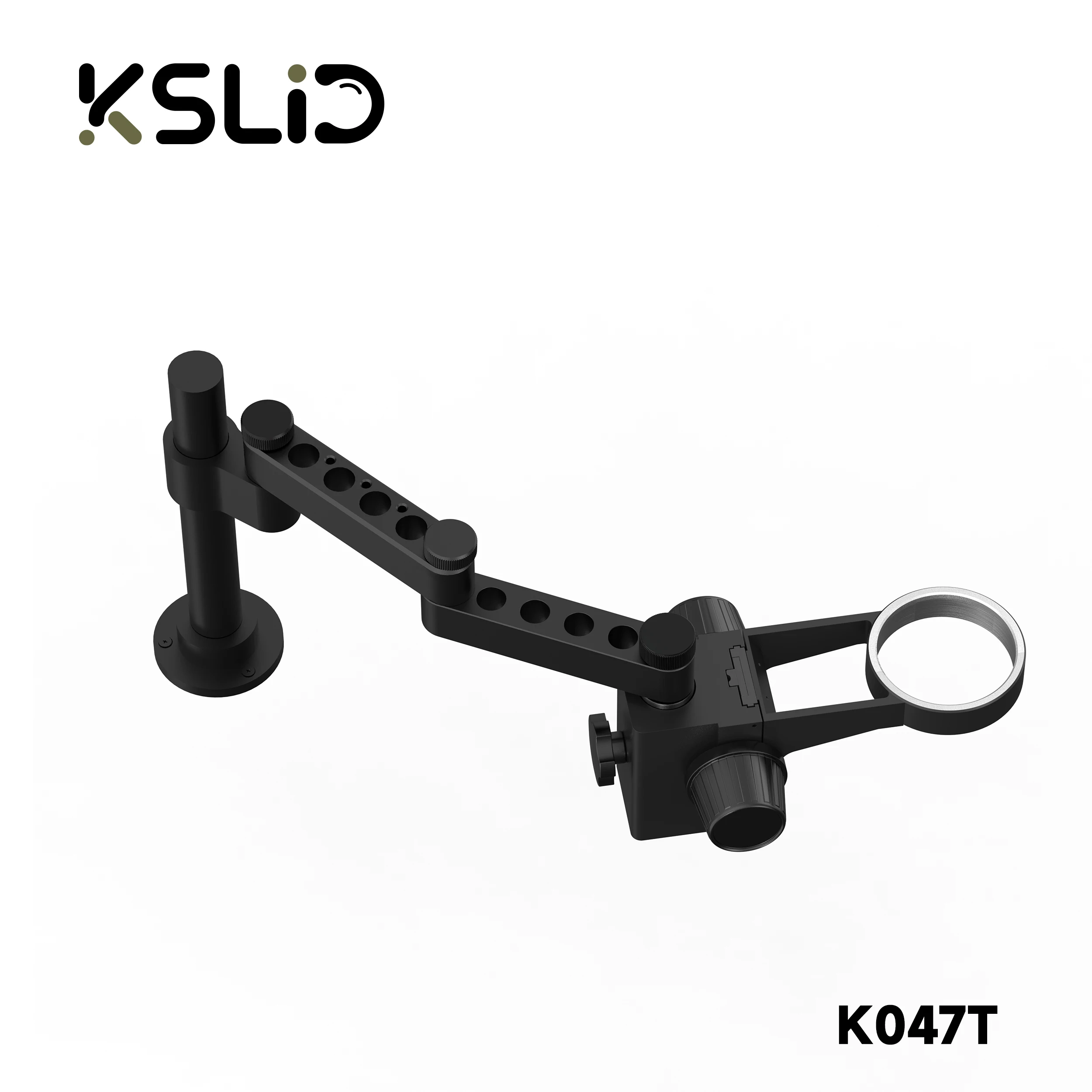 

KSLID K047T Microscope Swing Arm Universal Telescopic Folding 360° Stable Single Arm Fixed Lifting Maintenance Inspection Bracke