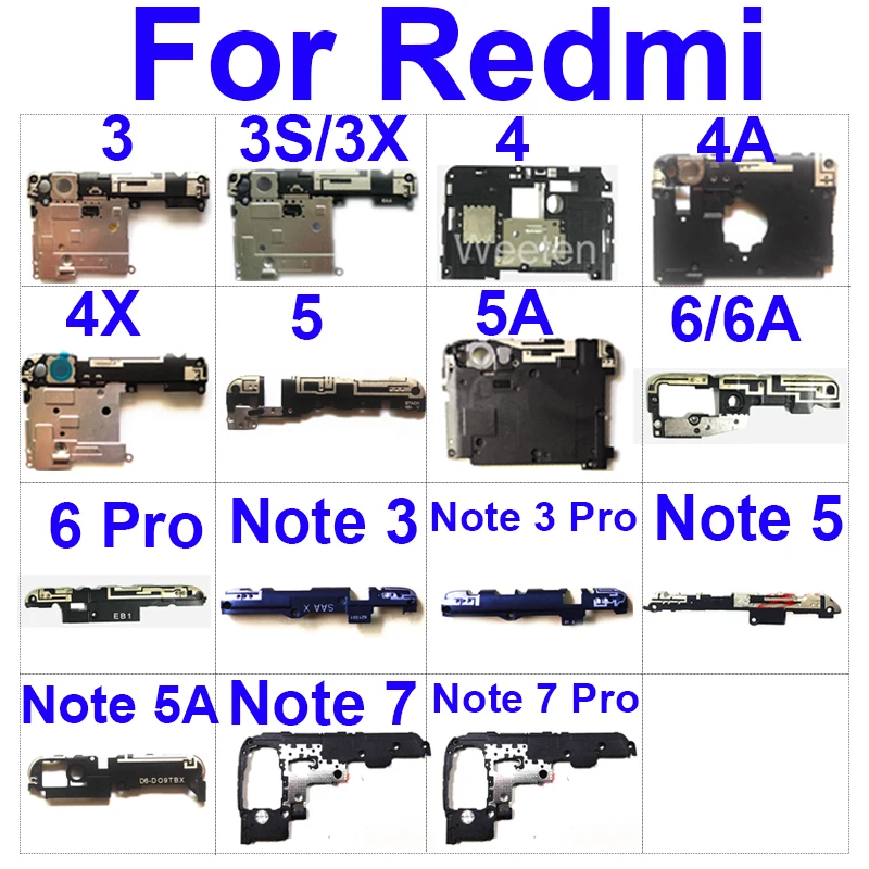 

Antenna Mainboard Cover For Xiaomi Redmi 3S 3X 4A 4X 5A 6 6A Mainboard Frame Cover & Wifi Antenna For Redmi Note 3 3 5 5A 7 Pro