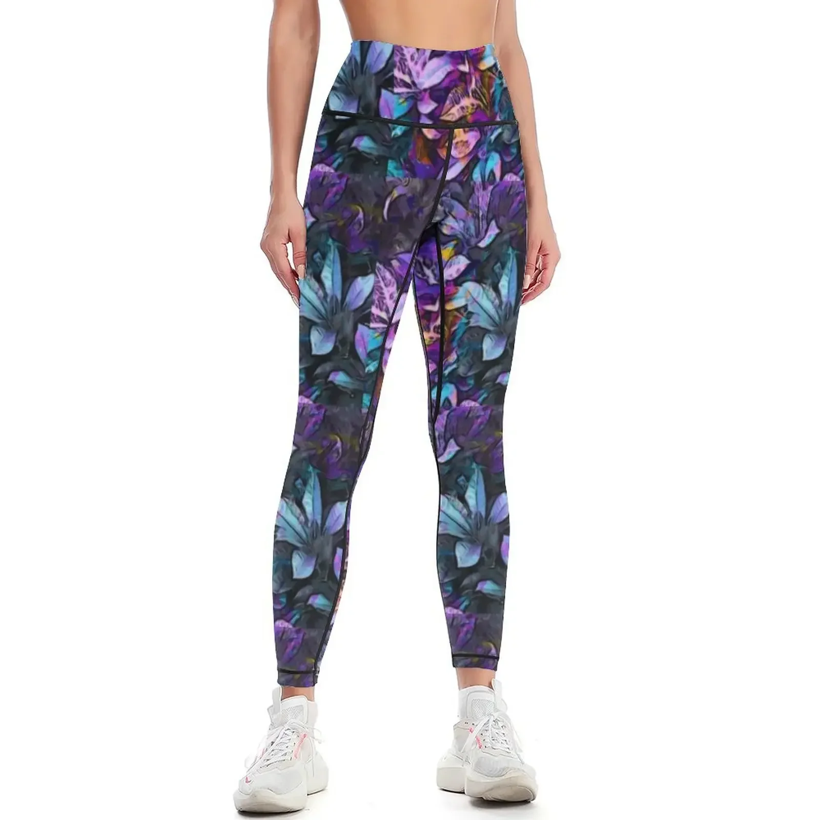 

Leafy Leggings Fitness's gym clothes flared gym pants Jogger pants Womens Leggings