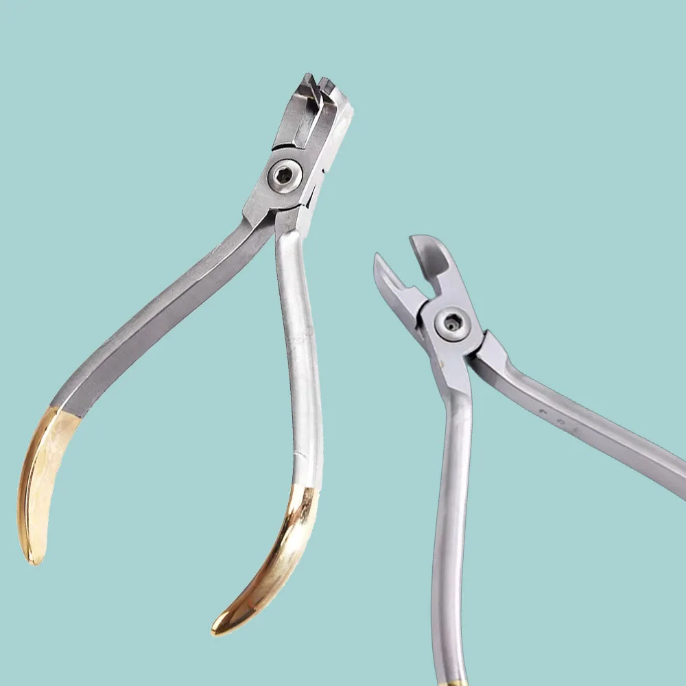 

Dental Ligature Cutter Pliers for Orthodontic Wires and Rubber Bands Stainless Steel Thin Wire Cutting Instrument