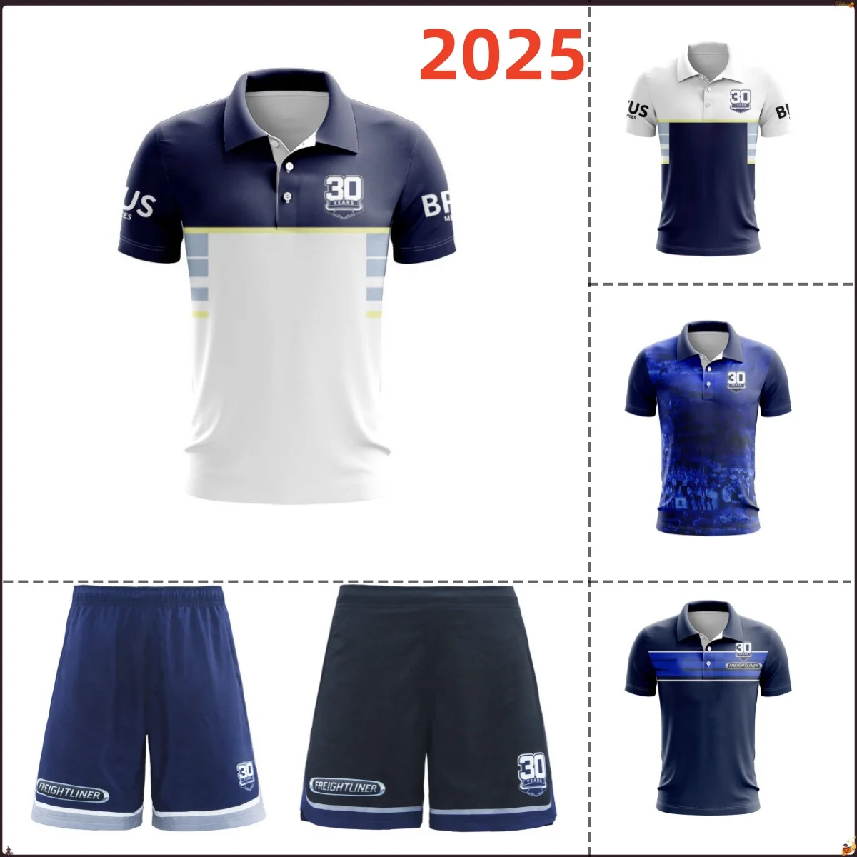 North Queensland Cowboys 2025 Home/Away/Coach Polo Shirt Sizes; S-5XL