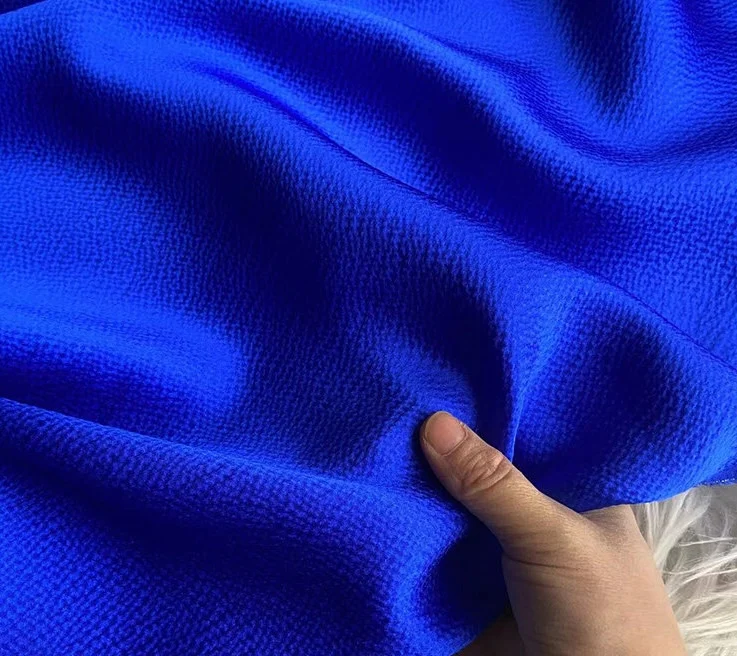 20 Momme 100% Mulberry Silk Pearl Satin Fabric 114cm Wide Solid Color Material For Shirts Evening Gowns Dresses Diy Sewing