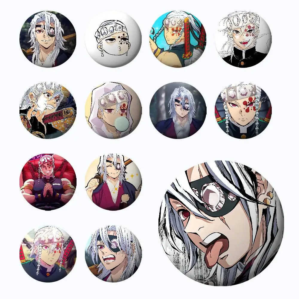 Cool T-Tengen Uzuis Badges Tinplate Soft Button Pin Brooch Metal Badge Custom Jewelry Accessories Hat Bag Lapel