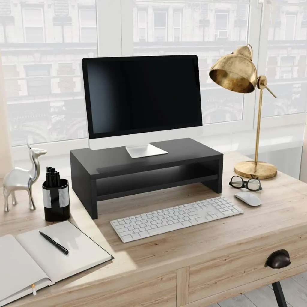 

Black Wooden Compact Stand