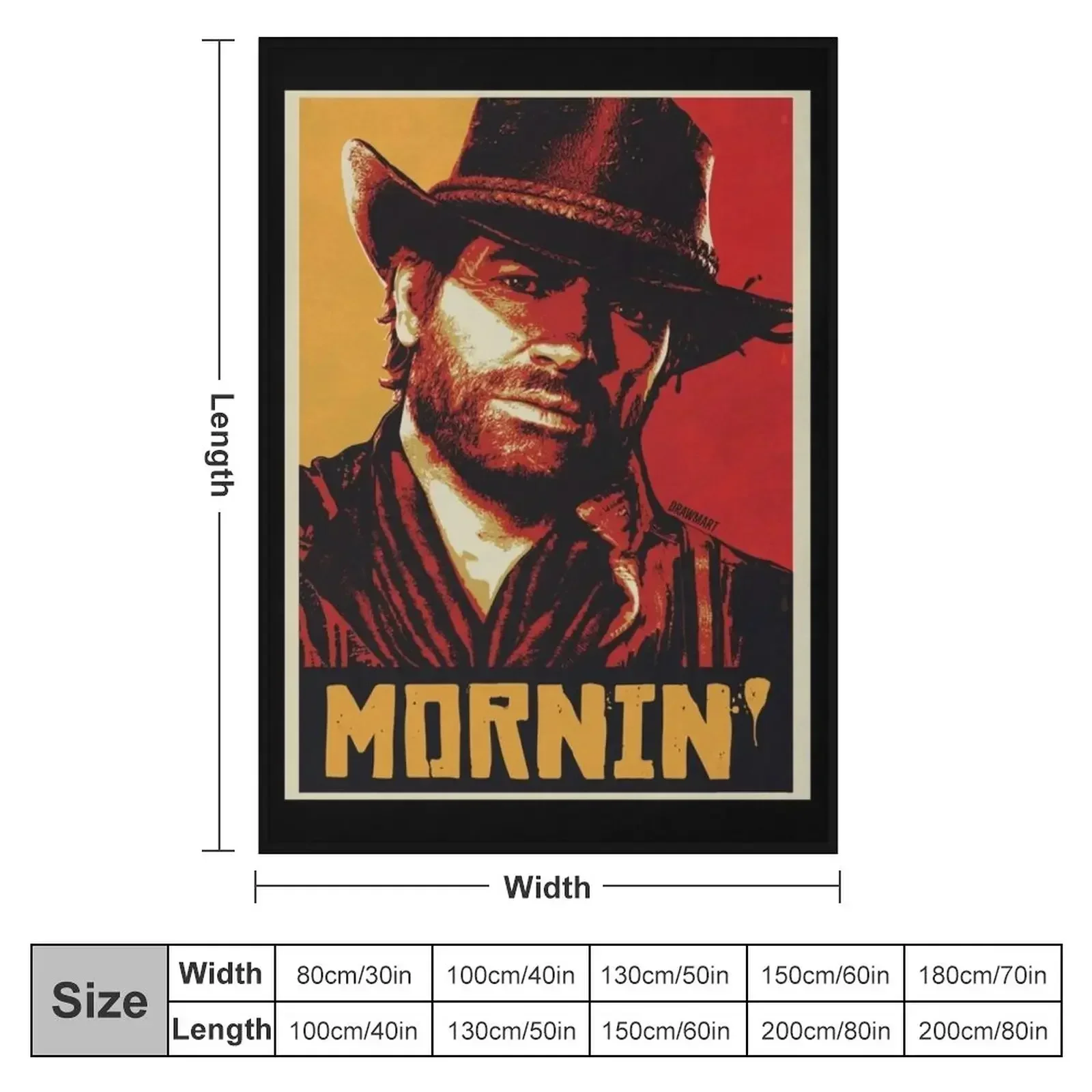 Arthur Morgan Arthur Ar Throw Blanket blankets ands Decorative Beds Blankets