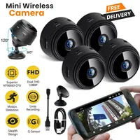 10Pcs A9 Mini Camera WiFi Wireless Security Protection Remote Monitor Camcorder Video Surveillance Smart Home Mini Cam HD Camera