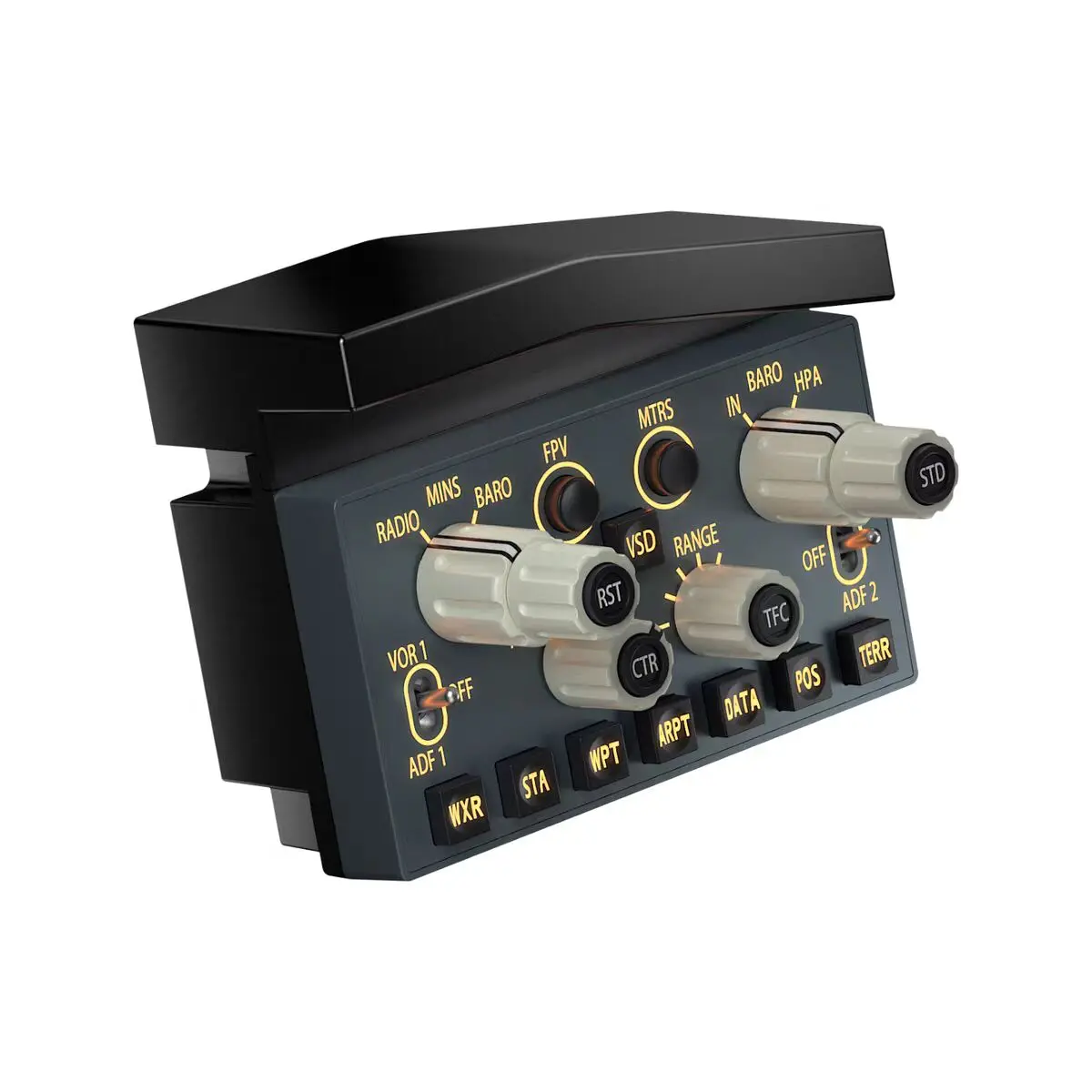 WINWING Simulador de vôo PDC 3N /PDC3M Painel de vôo esquerdo e direito Zibo PMDG iFly para X-Plane MSFS